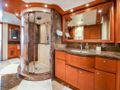 ARIELA 40m CRN Ancona Motor Yacht Master Bathroom