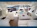 REINE DES COEURS 25m Ferretti Motor Yacht Seating Area 2