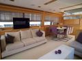 REINE DES COEURS 25m Ferretti Motor Yacht LED TV Lounge REINE DES COEURS 25m Ferretti Motor Yacht LED TV Lounge