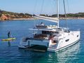 JIOIA 3 - Fountaine Pajot 47,stern view JIOIA 3 - Fountaine Pajot 47,stern view
