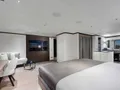 ALL ABOUT U 2 Ada Yacht 50m - master cabin bed and TV ALL ABOUT U 2 Ada Yacht 50m - master cabin bed and TV