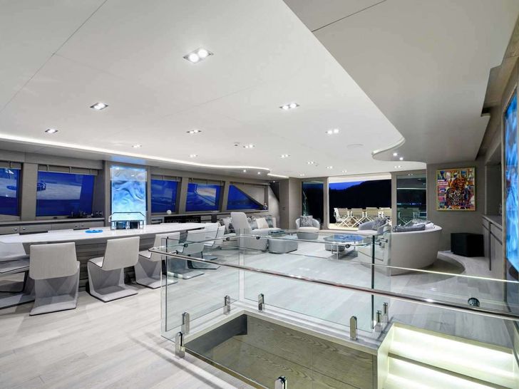 ALL ABOUT U 2 Ada Yacht 50m - dining area ALL ABOUT U 2 Ada Yacht 50m - dining area