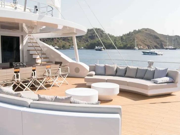 ALL ABOUT U 2 Ada Yacht 50m - aft deck ALL ABOUT U 2 Ada Yacht 50m - aft deck