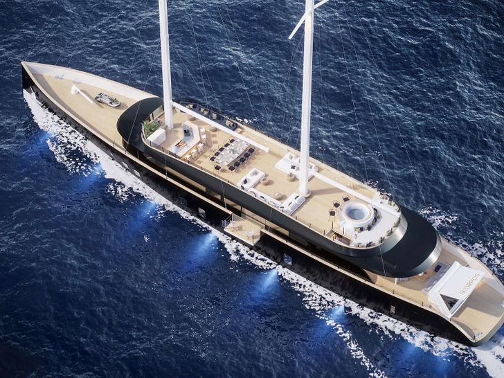 SCORPIOS Custom Build 52m Crewed Motor Sailer SCORPIOS Custom Build 52m Crewed Motor Sailer