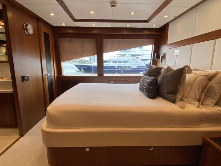 ABOUT TIME Sunseeker 40m Crewed Motor Yacht Double Cabin
