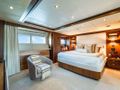 ABOUT TIME Sunseeker 40m Crewed Motor Yacht Master Cabin