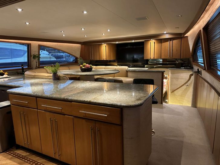 ISLAND GIRL Westport 112 Crewed Motor Yacht Galley ISLAND GIRL Westport 112 Crewed Motor Yacht Galley