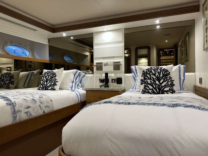ISLAND GIRL Westport 112 Crewed Motor Yacht Twin Cabin - Starboard ISLAND GIRL Westport 112 Crewed Motor Yacht Twin Cabin - Starboard