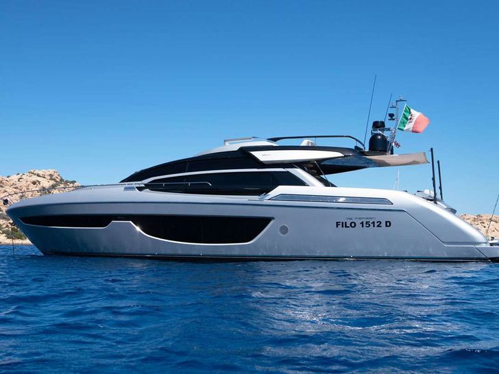 CHILUCE - Riva 76 ft,main profile CHILUCE - Riva 76 ft,main profile