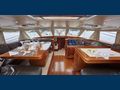 IRELANDA - Alloy Yachts 140 ft,cockpit and indoor dining area