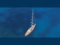 IRELANDA - Alloy Yachts 140 ft,aerial shot with waterline