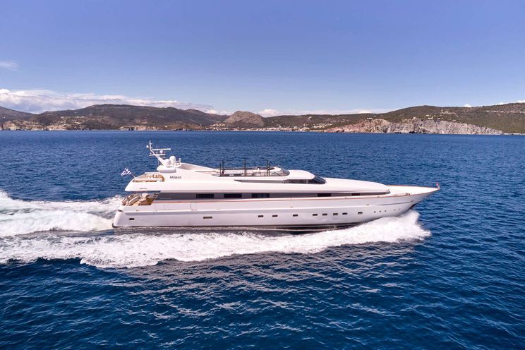 Charter Yacht MOBIUS - Cantieri di Pisa,Italy 38 m - Athens - Santorini - Greece