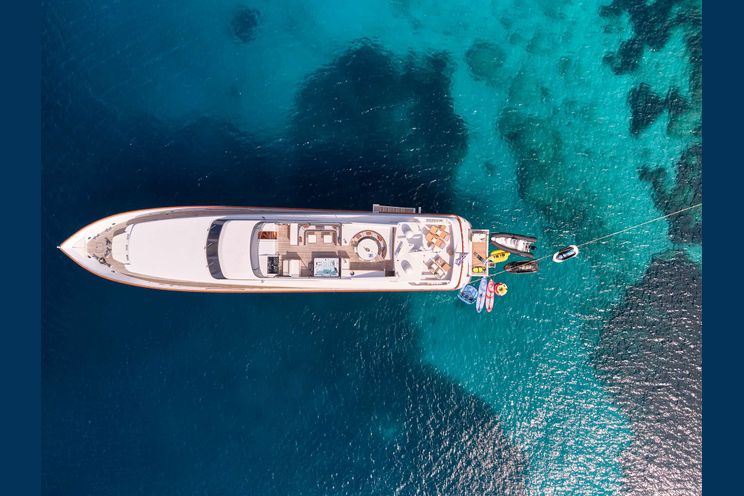 Charter Yacht MOBIUS - Cantieri di Pisa,Italy 38 m - Athens - Santorini - Greece