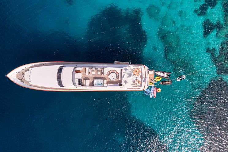 Charter Yacht MOBIUS - Cantieri di Pisa,Italy 38 m - Athens - Santorini - Greece
