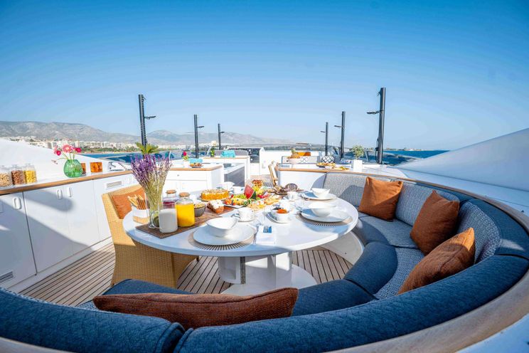Charter Yacht MOBIUS - Cantieri di Pisa Akhir 125 - 5 Cabins - Athens - Mykonos - Paros - Cyclades - Aegean - Greece