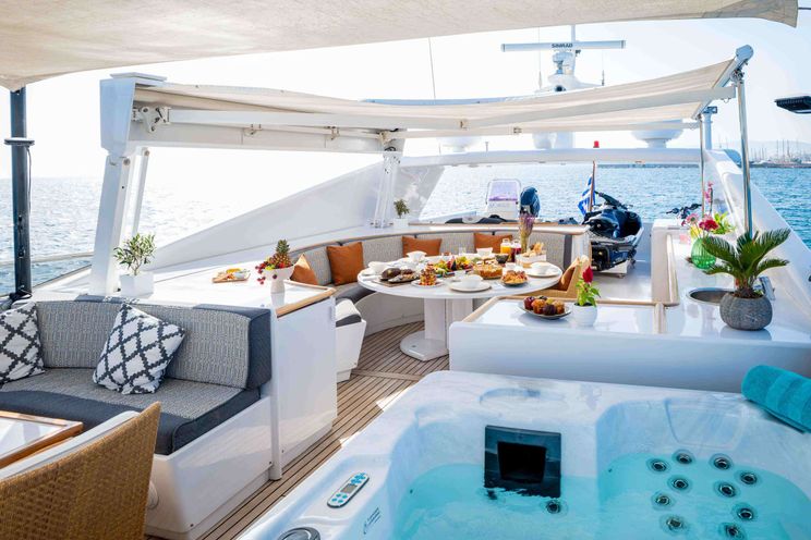 Charter Yacht MOBIUS - Cantieri di Pisa Akhir 125 - 5 Cabins - Athens - Mykonos - Paros - Cyclades - Aegean - Greece