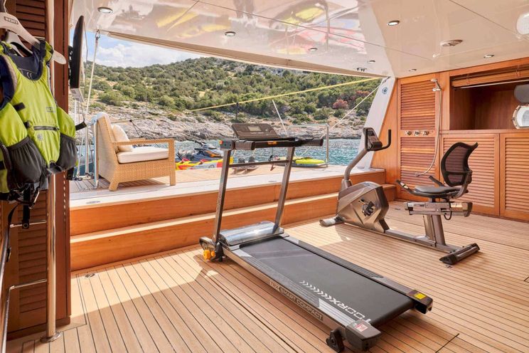 Charter Yacht MOBIUS - Cantieri di Pisa Akhir 125 - 5 Cabins - Athens - Mykonos - Paros - Cyclades - Aegean - Greece