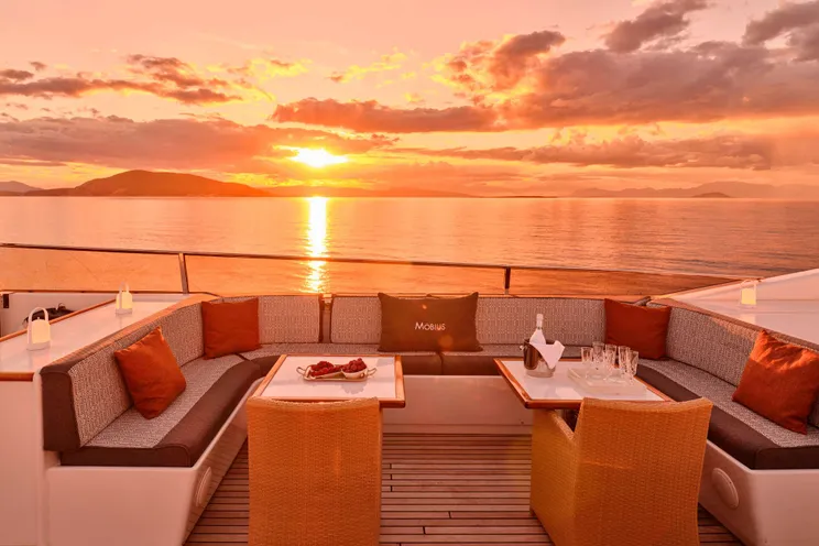 Charter Yacht MOBIUS - Cantieri di Pisa,Italy 38 m - Athens - Santorini - Greece