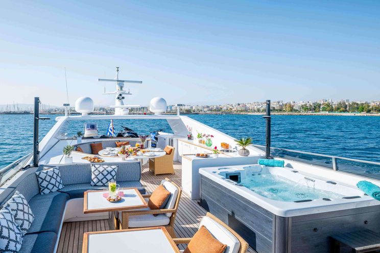 Charter Yacht MOBIUS - Cantieri di Pisa Akhir 125 - 5 Cabins - Athens - Mykonos - Paros - Cyclades - Aegean - Greece