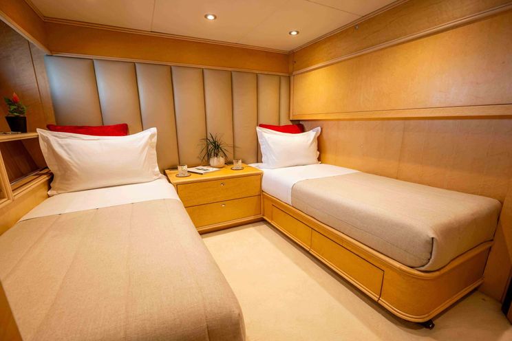 Charter Yacht MOBIUS - Cantieri di Pisa Akhir 125 - 5 Cabins - Athens - Mykonos - Paros - Cyclades - Aegean - Greece