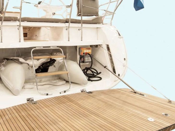 KALLIRRHOE - Bavaria 55 Cruiser,swimming platform KALLIRRHOE - Bavaria 55 Cruiser,swimming platform