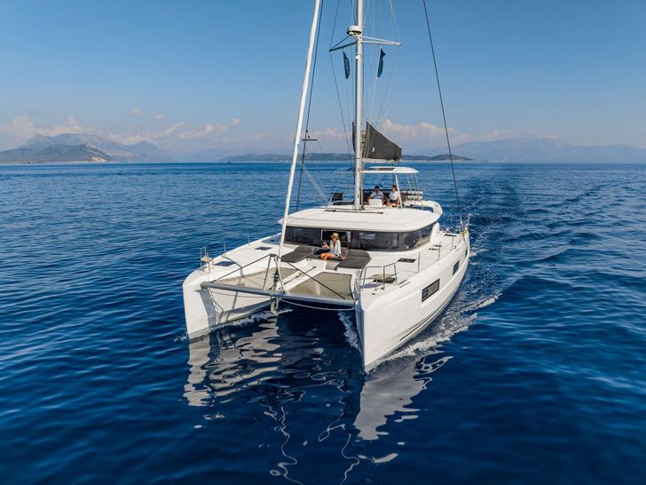 LINO Lagoon 46 - bow view LINO Lagoon 46 - bow view