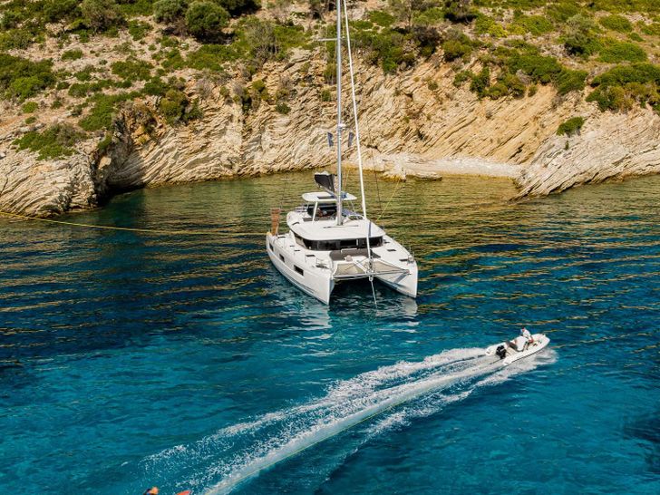 LINO Lagoon 46 - anchored LINO Lagoon 46 - anchored