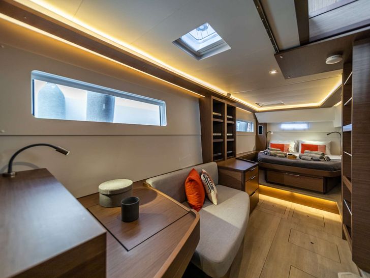 LINO Lagoon 46 - master cabin LINO Lagoon 46 - master cabin