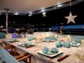 LIR Fountaine Pajot Victoria 67 - Aft Dining LIR Fountaine Pajot Victoria 67 - Aft Dining