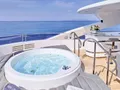 AQUA LIBRA Sunseeker 131 - sundeck jacuzzi AQUA LIBRA Sunseeker 131 - sundeck jacuzzi