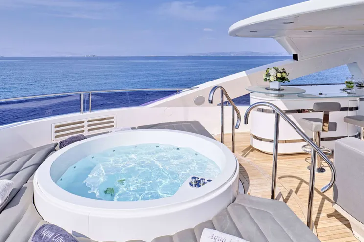 Charter Yacht AQUA LIBRA - Sunseeker 131 - 5 Cabins - Athens - Mykonos - Greece