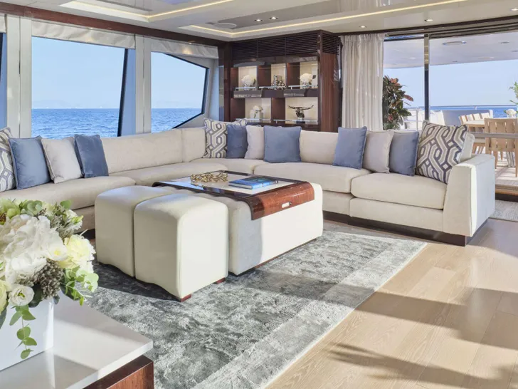 AQUA LIBRA Sunseeker 131 - sky lounge couch AQUA LIBRA Sunseeker 131 - sky lounge couch