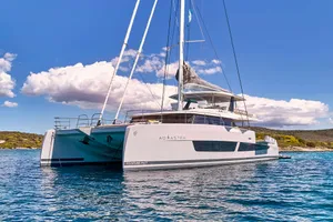 AD ASTRA 80 - Fountaine Pajot 80 - 5 Cabins - Athens - Mykonos - Paros - Cyclades - Greece AD ASTRA 80 - Fountaine Pajot 80 - 5 Cabins - Athens - Mykonos - Paros - Cyclades - Greece