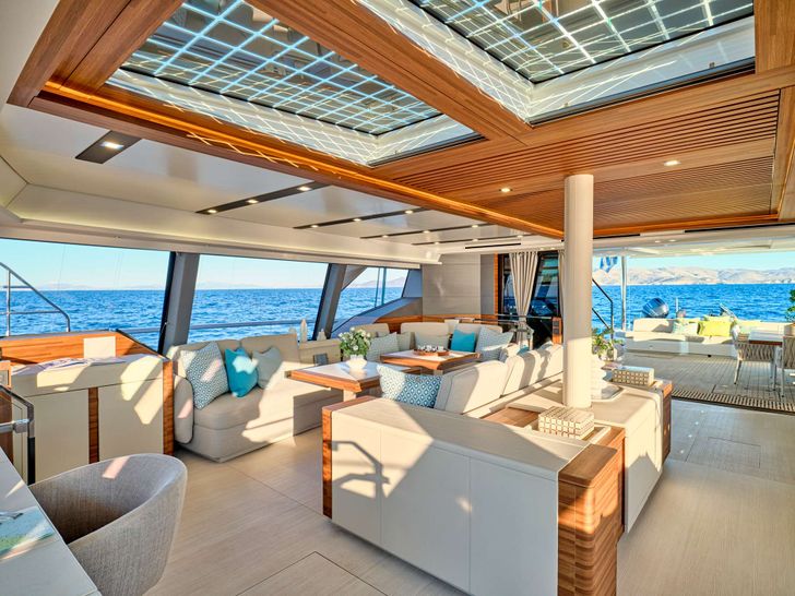 AD ASTRA Fountaine Pajot 80 - saloon AD ASTRA Fountaine Pajot 80 - saloon