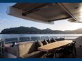 MAKANI II 35m Sunseeker Motor Yacht Dining Area