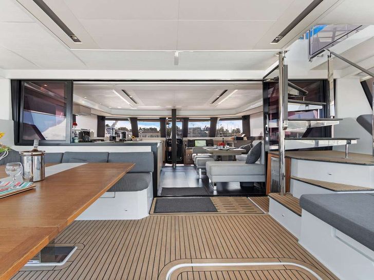TRU NORTH Fountaine Pajot Alegria 67 Crewed Catamaran Saloon 2 TRU NORTH Fountaine Pajot Alegria 67 Crewed Catamaran Saloon 2