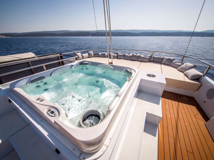 OMNIA Brodosplit 46m Crewed Motor Sailer Jacuzzi OMNIA Brodosplit 46m Crewed Motor Sailer Jacuzzi