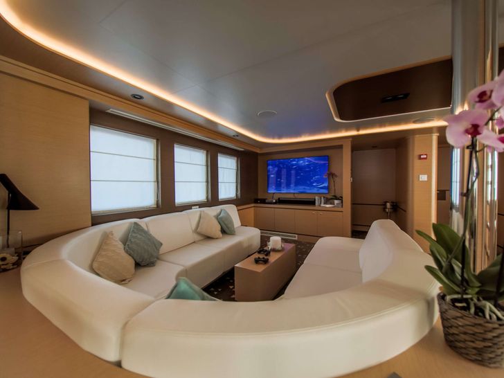 OMNIA Brodosplit 46m Crewed Motor Sailer saloon OMNIA Brodosplit 46m Crewed Motor Sailer saloon