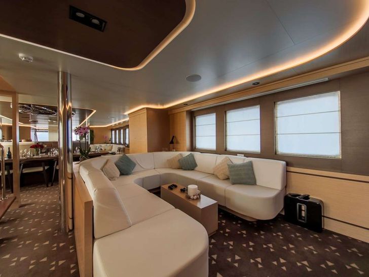OMNIA Brodosplit 46m Crewed Motor Sailer Sofas OMNIA Brodosplit 46m Crewed Motor Sailer Sofas