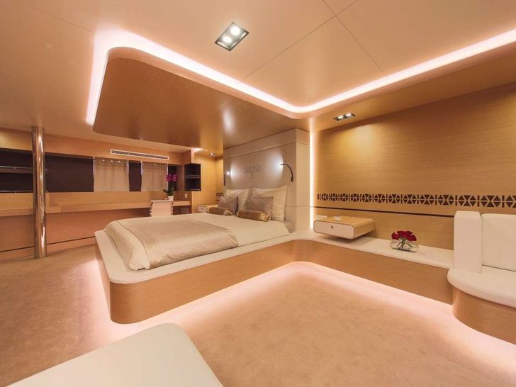 OMNIA Brodosplit 46m Crewed Motor Sailer VIP Cabin