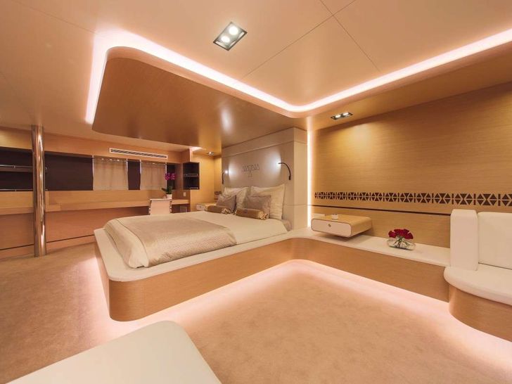OMNIA Brodosplit 46m Crewed Motor Sailer VIP Cabin OMNIA Brodosplit 46m Crewed Motor Sailer VIP Cabin