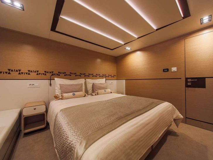 OMNIA Brodosplit 46m Crewed Motor Sailer VIP Cabin OMNIA Brodosplit 46m Crewed Motor Sailer VIP Cabin