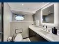 REAL SUMMERTIME Sovereign 120 Crewed Motor Yacht VIP Bathroom