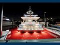 REAL SUMMERTIME Sovereign 120 Crewed Motor Yacht Night Lights