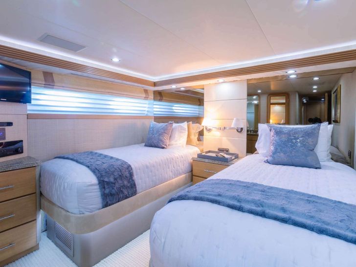 ATLANTIC Westport 108 Crewed Motor Yacht Convertible Twin Cabin ATLANTIC Westport 108 Crewed Motor Yacht Convertible Twin Cabin