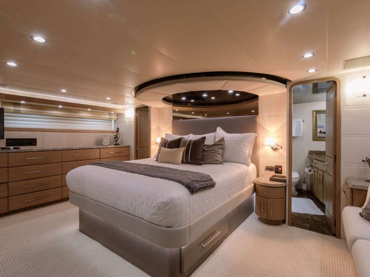 ATLANTIC Westport 108 Crewed Motor Yacht Master Cabin ATLANTIC Westport 108 Crewed Motor Yacht Master Cabin
