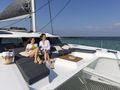 AMANTE - Fountaine Pajot 50 ft,bow bronzing area