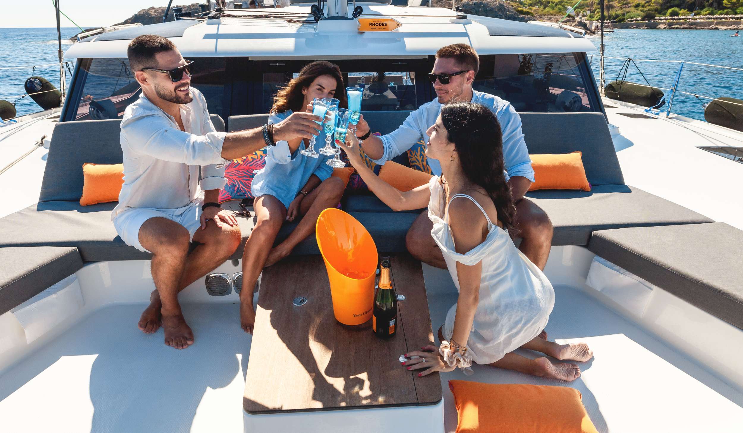 Charter Yacht AMANTE - Fountaine Pajot Saba 50 - 4 Cabins - Rhodes - Kos - Dodecanese Islands - Greece