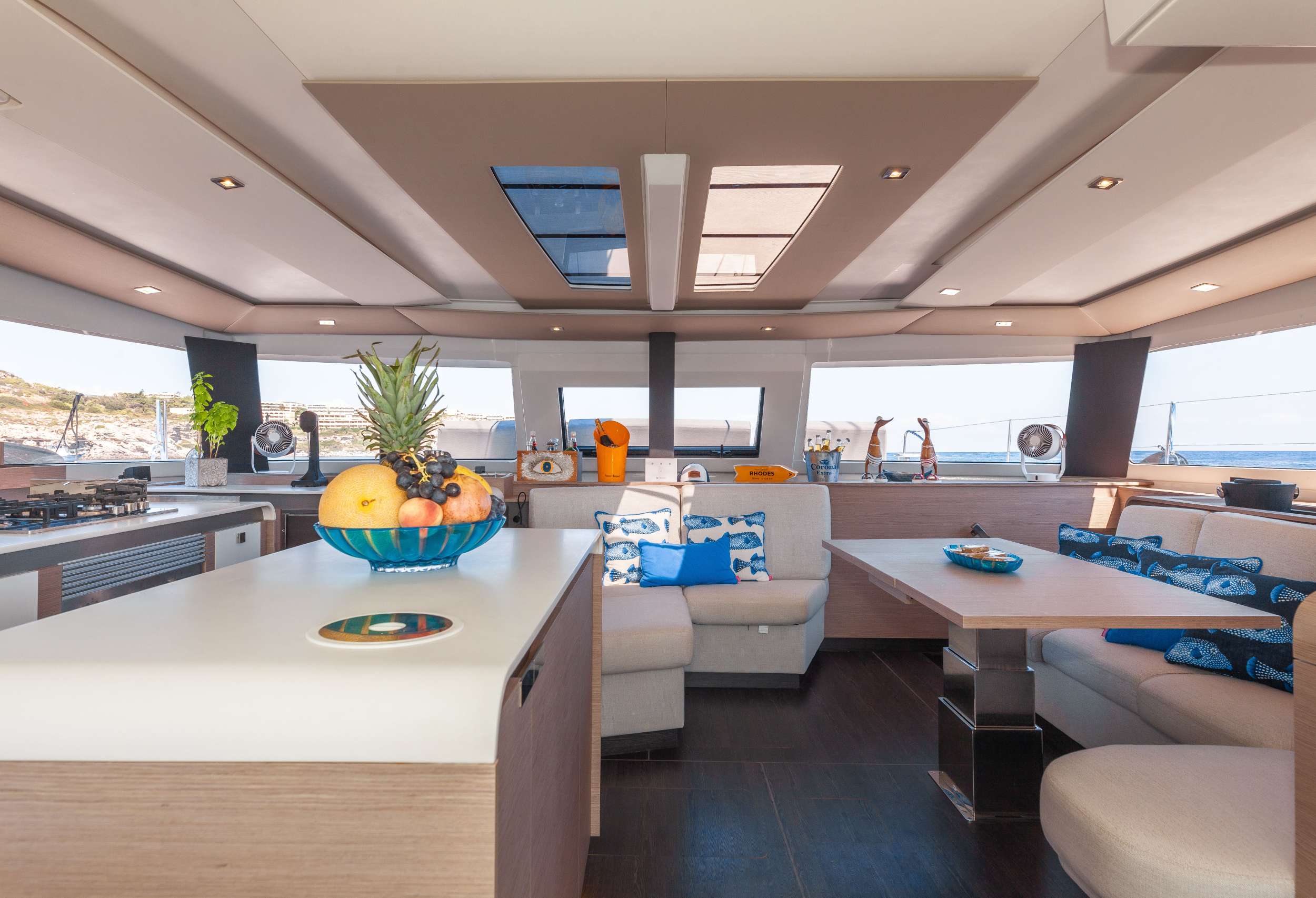 Charter Yacht AMANTE - Fountaine Pajot Saba 50 - 4 Cabins - Rhodes - Kos - Dodecanese Islands - Greece