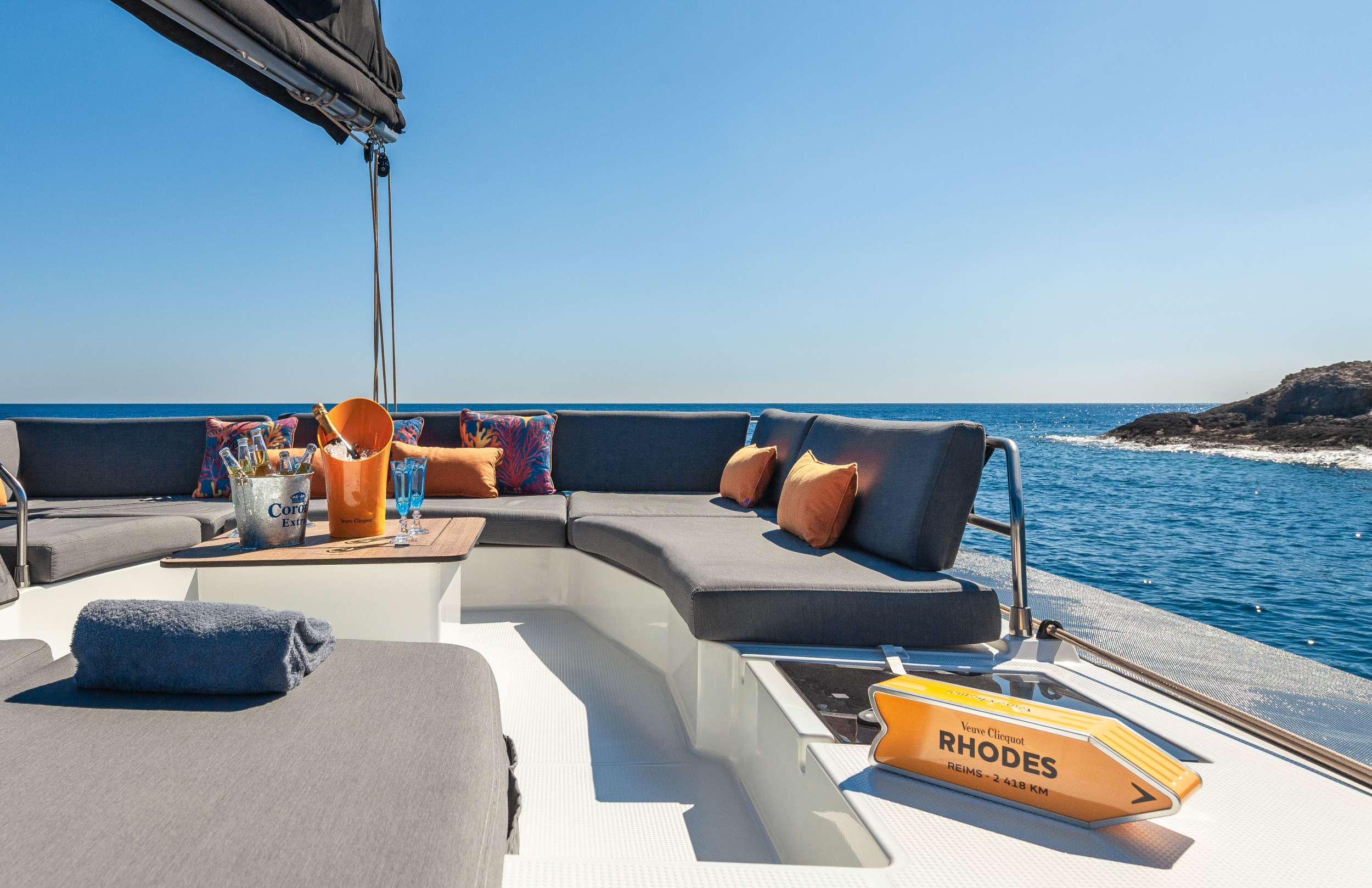 Charter Yacht AMANTE - Fountaine Pajot Saba 50 - 4 Cabins - Rhodes - Kos - Dodecanese Islands - Greece